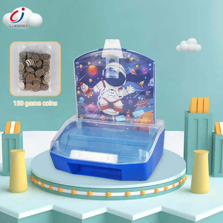 Coin push machine tabletop mini arcade game for kids 3+