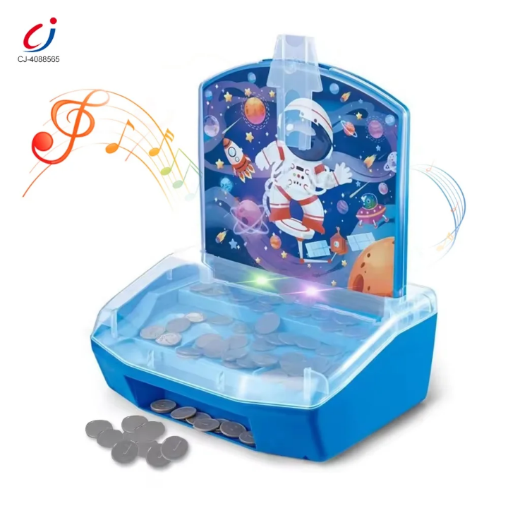 Coin push machine tabletop mini arcade game for kids 3+