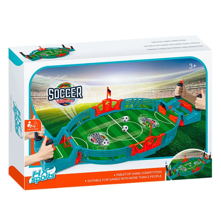 2 player portable tabletop soccer game for kids 3+