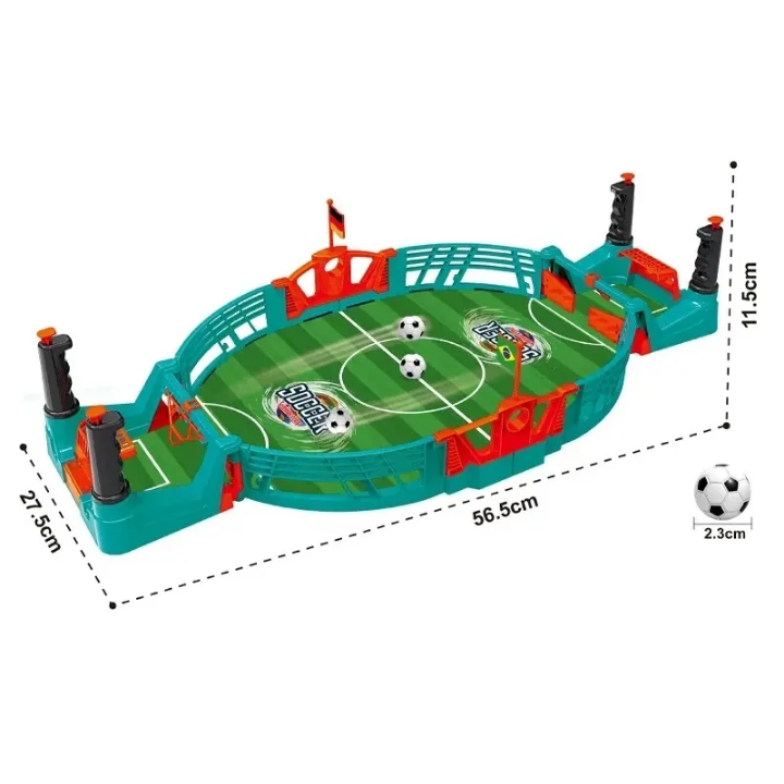 2 player portable tabletop soccer game for kids 3+