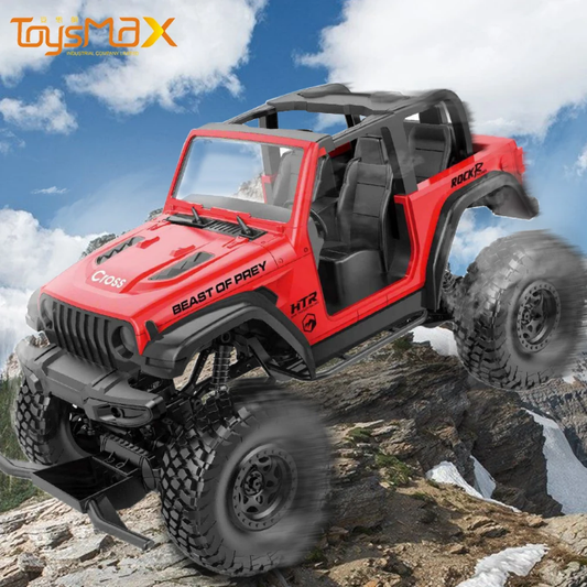 Rock crawler RC mount climbing 4×4 jeep 1:20 scale for kids 3+