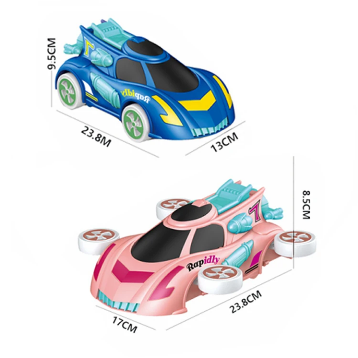 Dazzle dance futuristic sci-fi battery operated musical car for kids