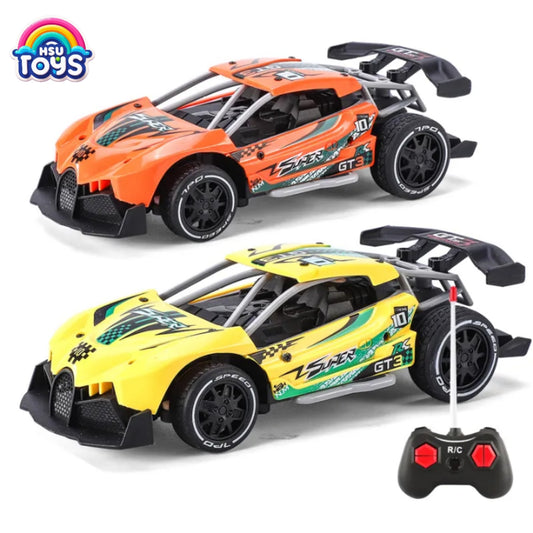 Fierce RC rechargeable rally car for kids