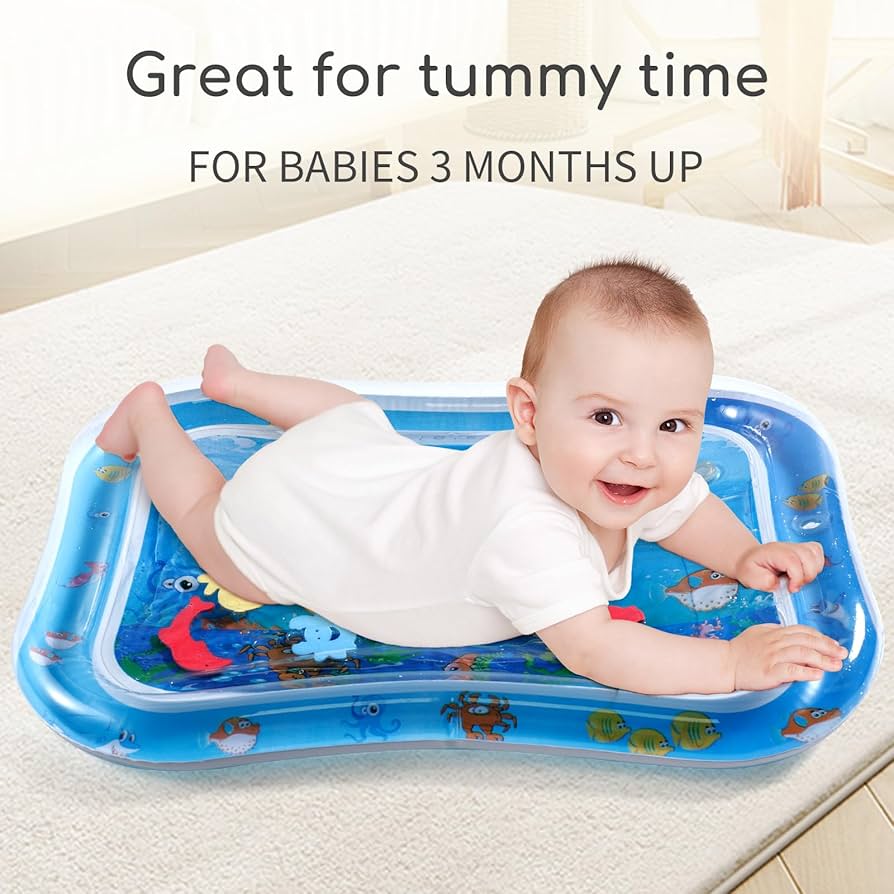 Baby playing water mat for kids 8m+