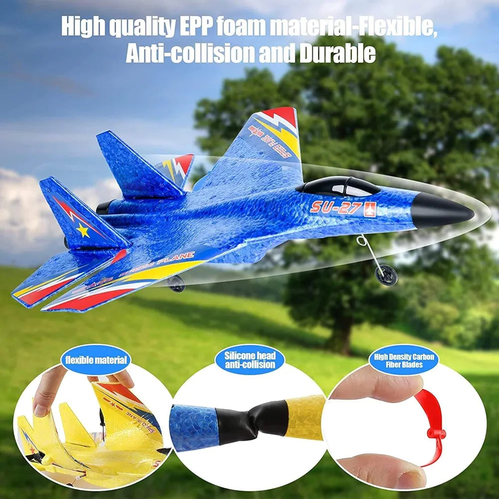 Foam fighter MIG-29 RC flying jet plane for kids