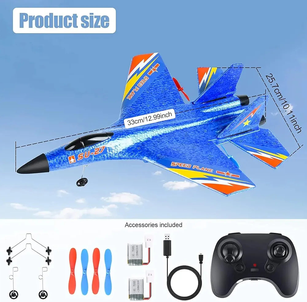 Foam fighter MIG-29 RC flying jet plane for kids