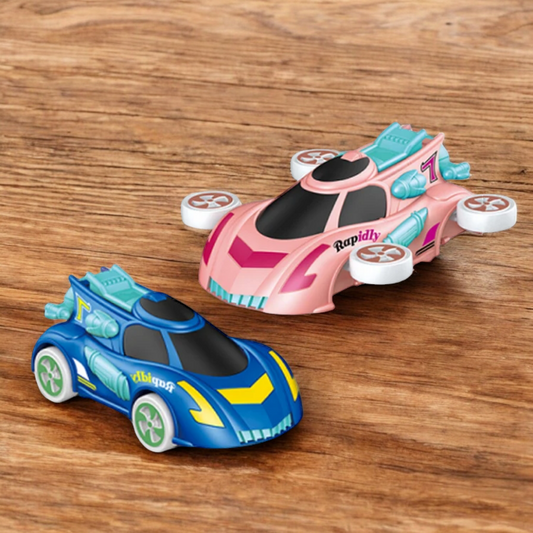 Dazzle dance futuristic sci-fi battery operated musical car for kids