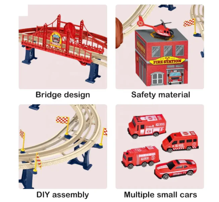 City track 37pcs bullet train set for kids