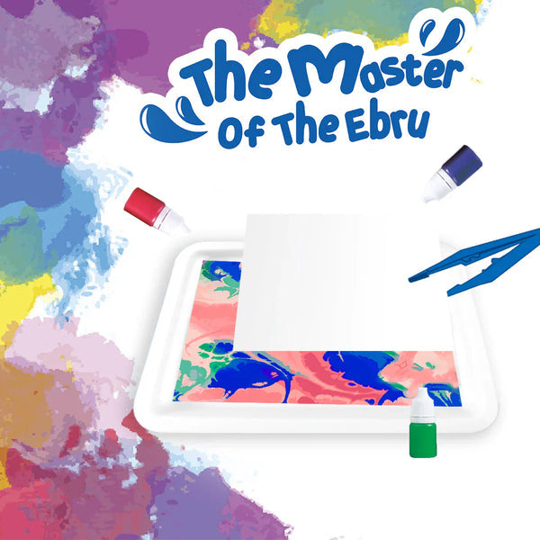 The master of the ebru coloring art DIY kit for kids