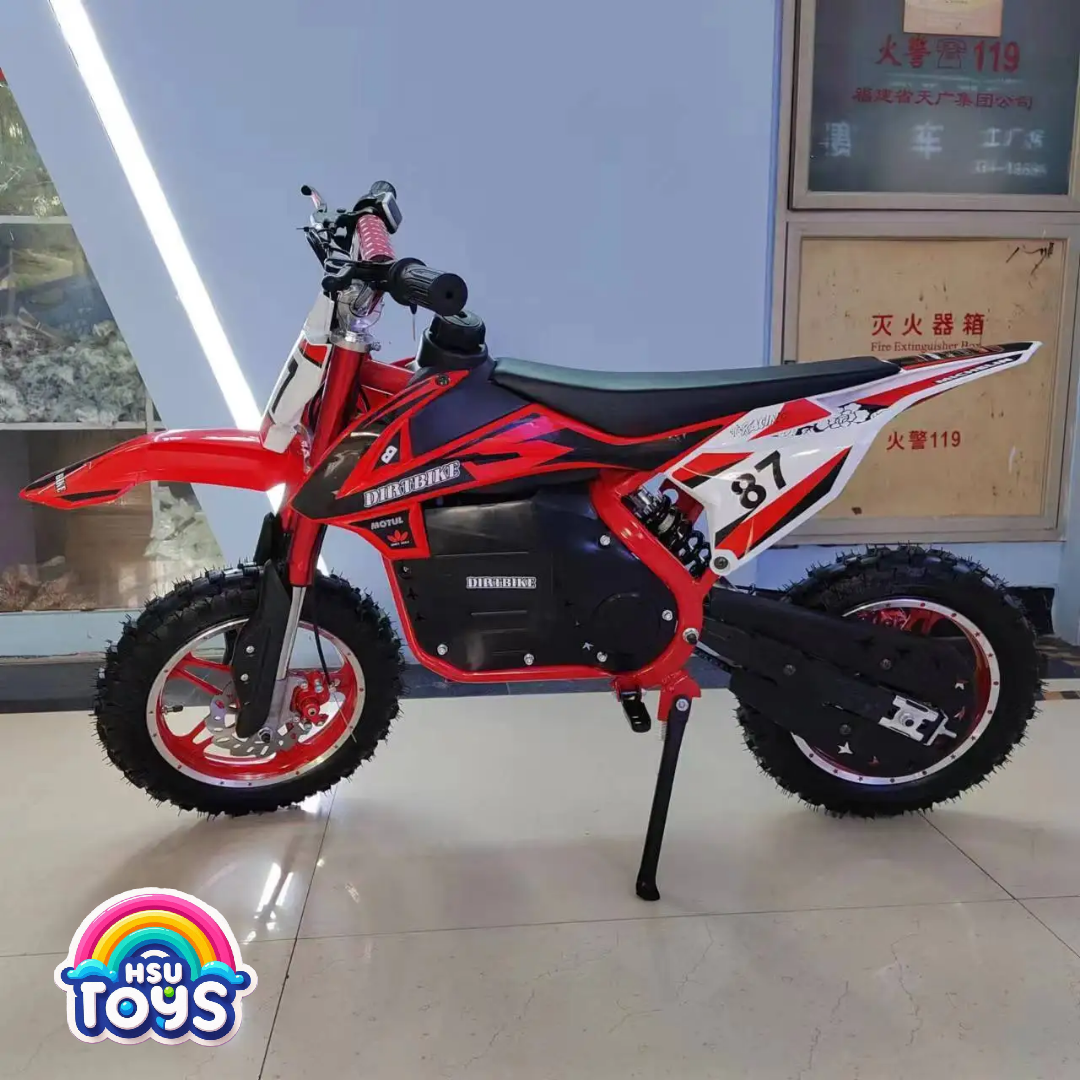 ELECTRIC DIRT BIKE 36V LITHIUM BATTERY FOR KIDS AND TEENAGERS. 800W MOTOR POWER