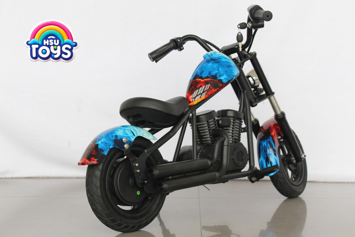 HARLEY CHOPPER E-BIKE FOR KIDS AGES 5-15 YEARS. 36V POWERFUL LITHIUM BATTERY