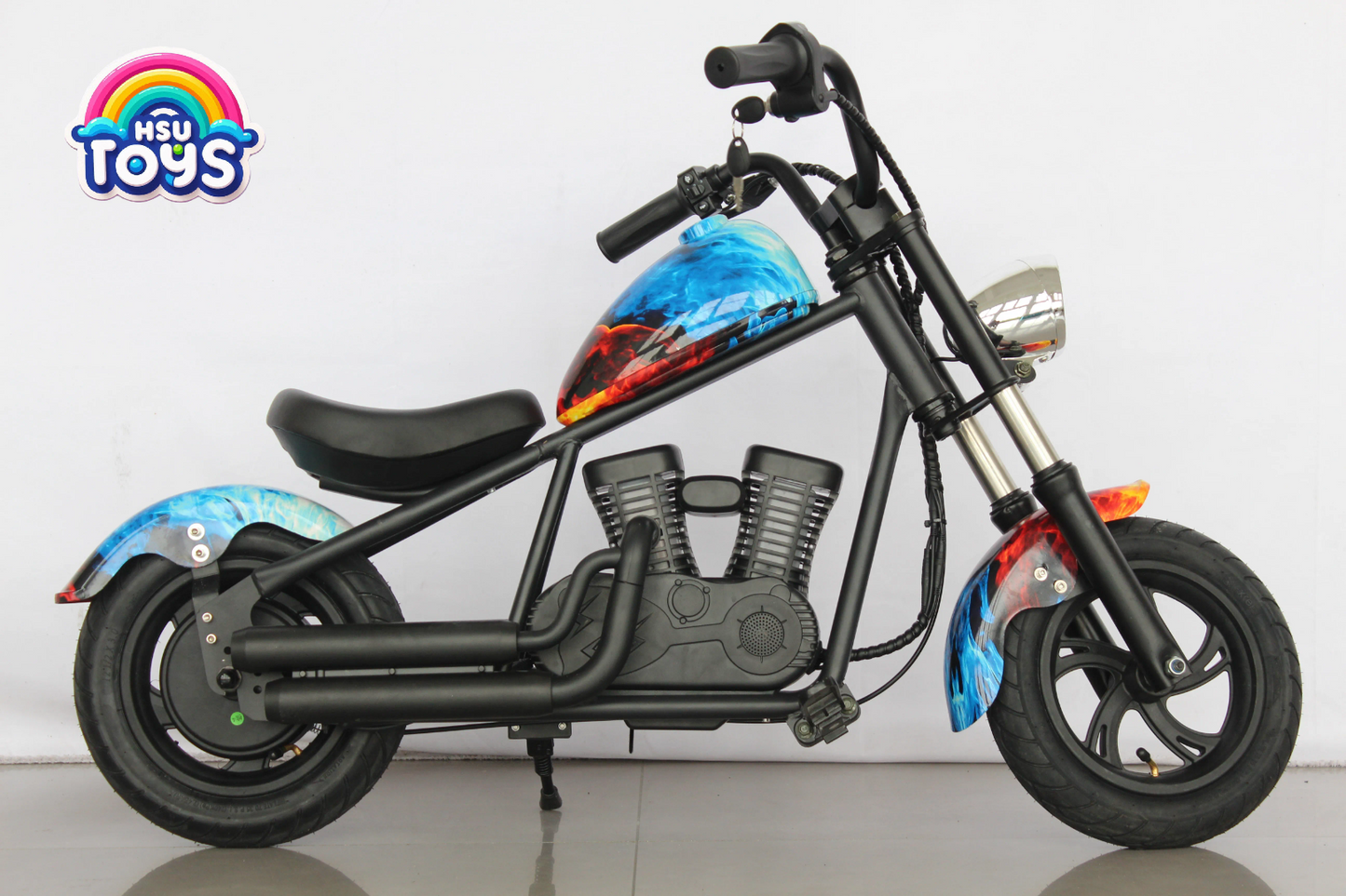 HARLEY CHOPPER E-BIKE FOR KIDS AGES 5-15 YEARS. 36V POWERFUL LITHIUM BATTERY