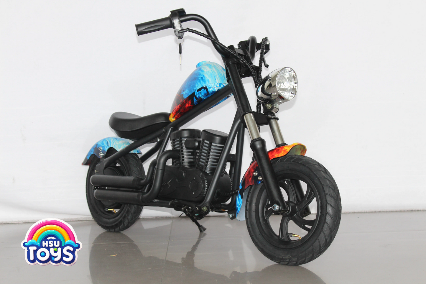 HARLEY CHOPPER E-BIKE FOR KIDS AGES 5-15 YEARS. 36V POWERFUL LITHIUM BATTERY