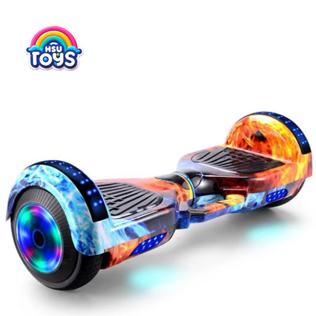 6.5" Aluminium Hoverboard – 36V, Alloy Rims, Colorful LED Lights | HsuToys