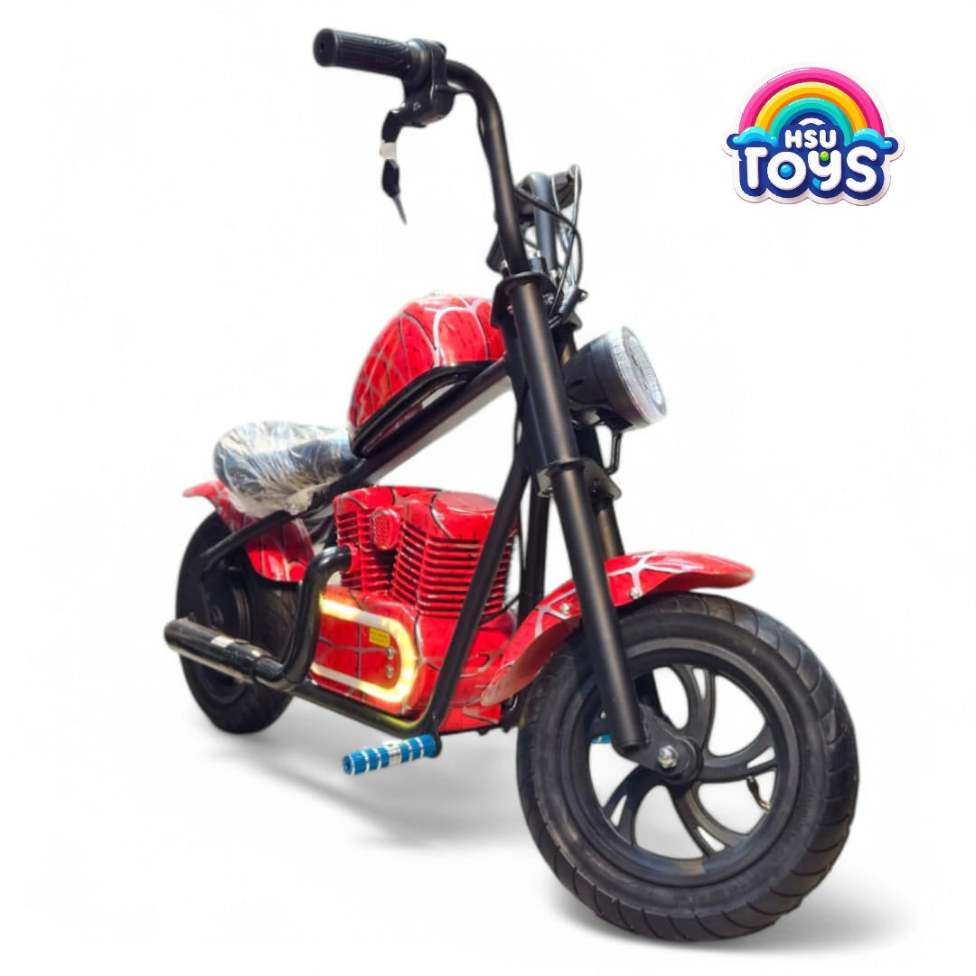 HARLEY CHOPPER E-BIKE FOR KIDS AGES 5-15 YEARS. 36V POWERFUL LITHIUM BATTERY