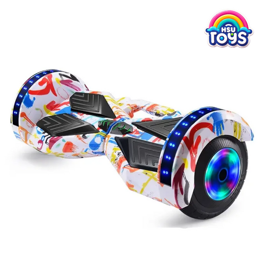 8" STEEL WHEEL HOVERBOARD FOR KIDS AND ADULTS. 36V LITHIUM BATTERY FOR BEST RIDE