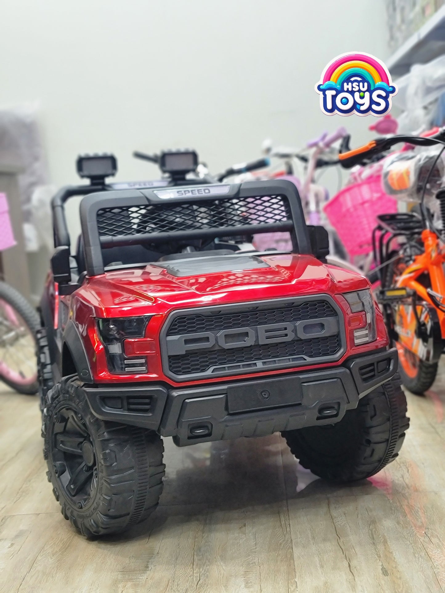 Pobo Jeep 12V – Ultimate Ride-On Adventure for Kids