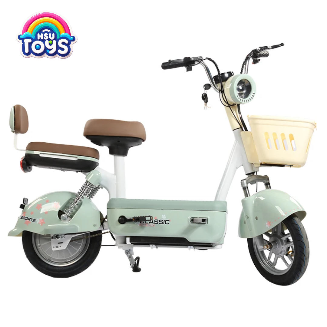 CLASSIC EV BIKE 2 IN 1 FOR TEENS AND ADULTS. 48V 12A POWERFUL BATTERY.