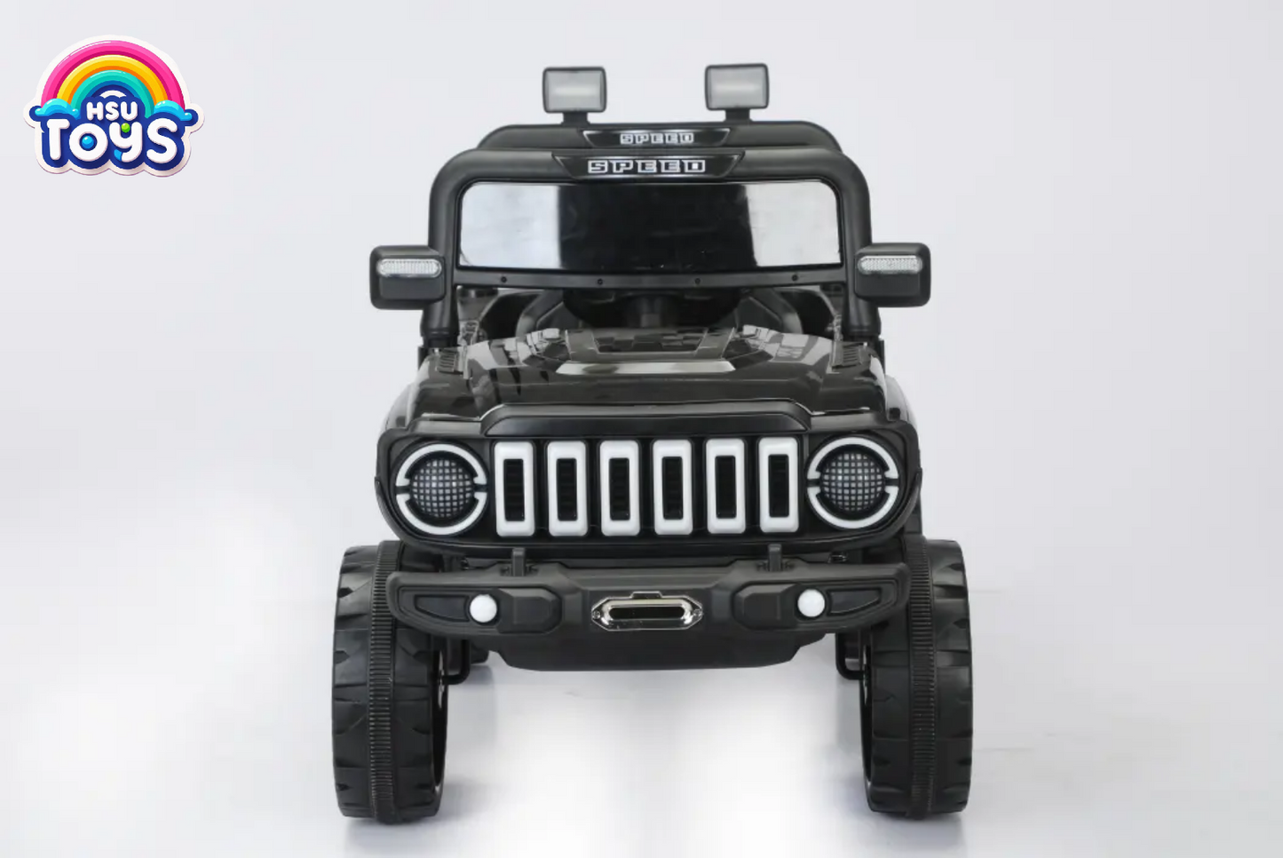 12V Rubicon Off-Road Ride-On Jeep with LED Lights & Sound – Adventure Awaits!