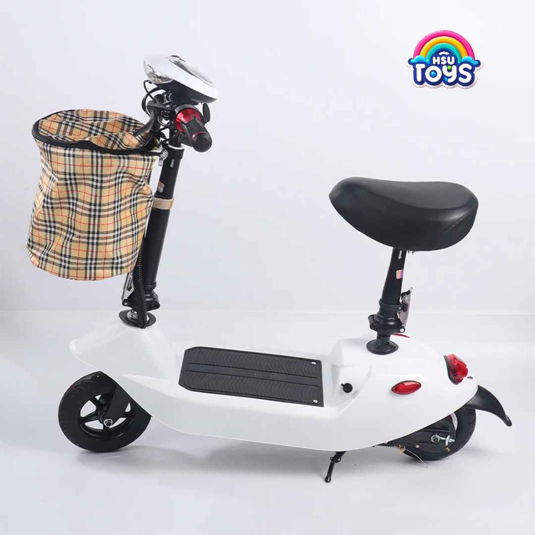 DOLPHIN E-SCOOTY FOR KIDS AND ADULTS. HEAVY DUTY ELECTRIC SCOOTY WITH SHOCKS