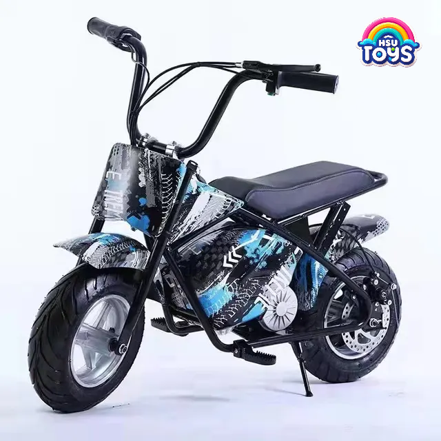 Mini Electric Bike with Flame Design | 24V 300W Kids Ride-On Motorbike