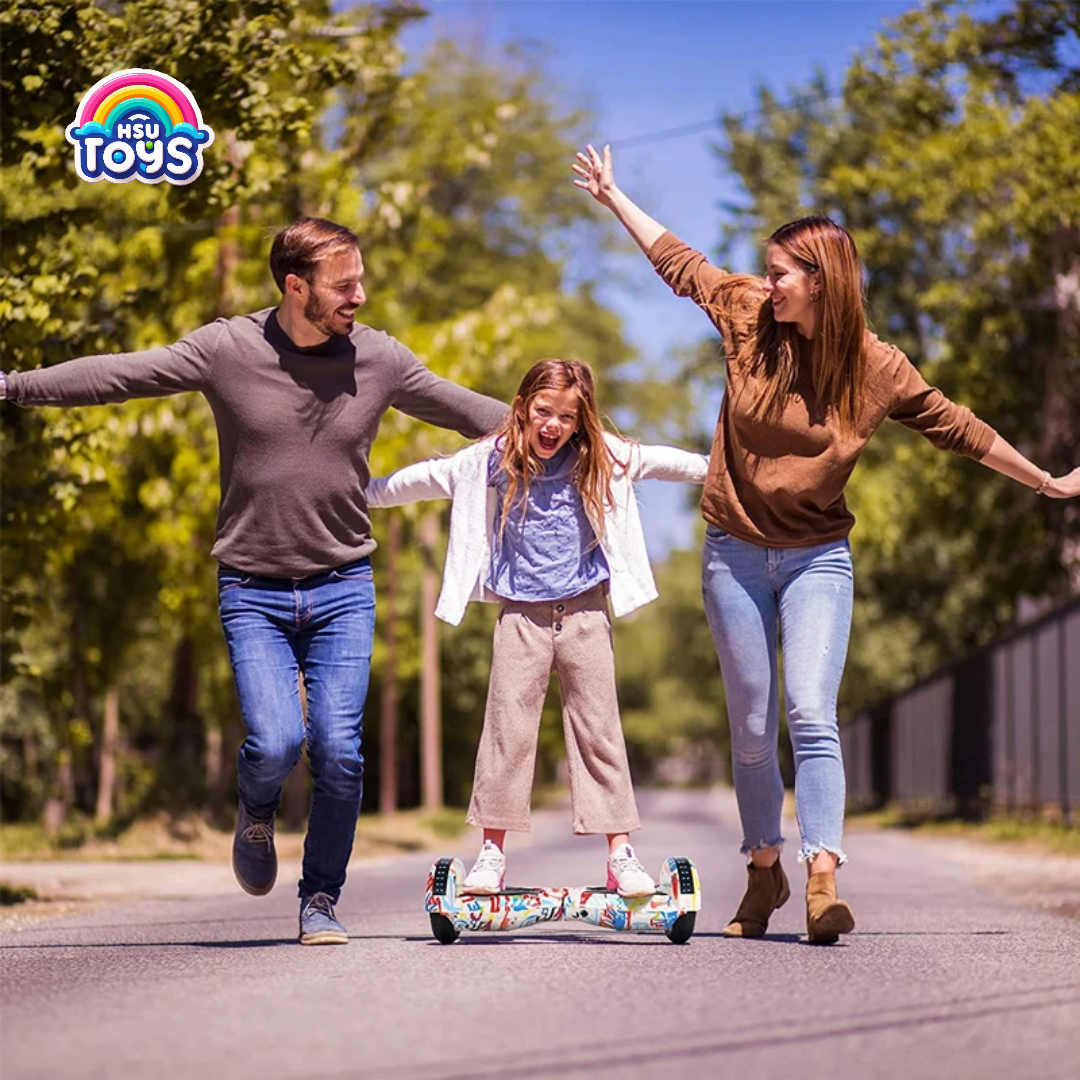 8" STEEL WHEEL HOVERBOARD FOR KIDS AND ADULTS. 36V LITHIUM BATTERY FOR BEST RIDE