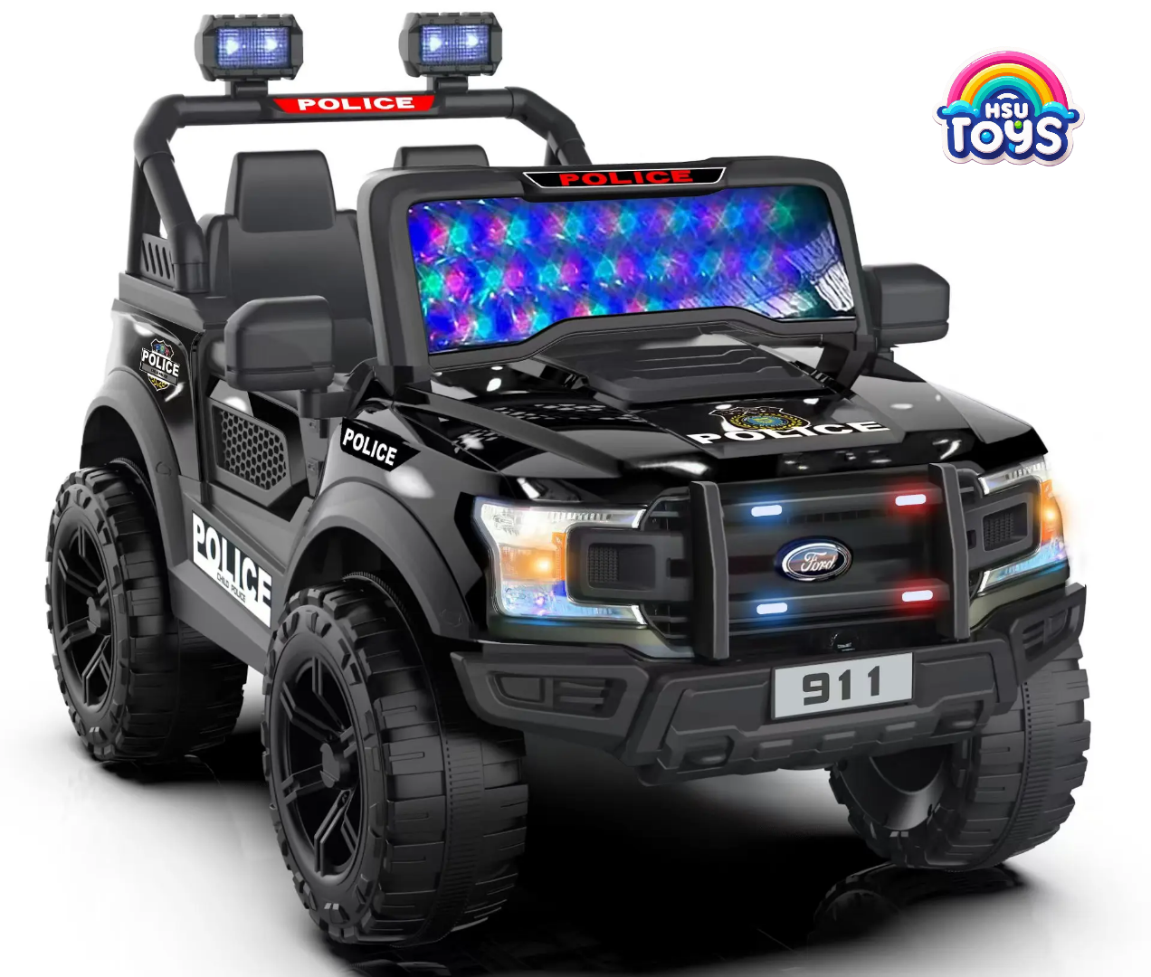 New Ford Jeep for Kids – 12V Battery, 2x2 Ride-On Car | HsuToys