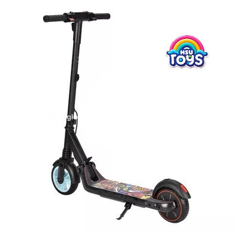 24V Cartoon Print Kids Electric Scooter – Fun & Safe Ride for Little Adventurers!