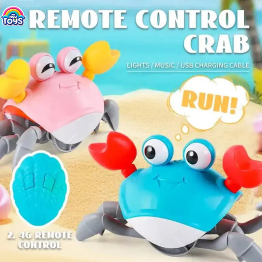 RC cute crab horizontally walking toy for kids