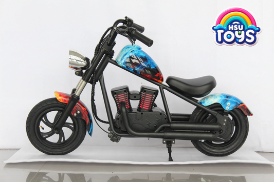 HARLEY CHOPPER E-BIKE FOR KIDS AGES 5-15 YEARS. 36V POWERFUL LITHIUM BATTERY