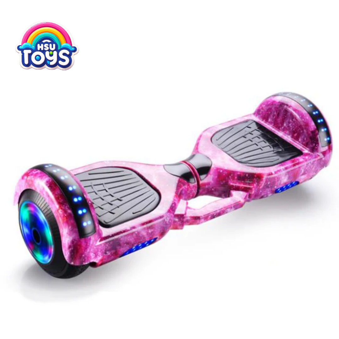 6.5" Aluminium Hoverboard – 36V, Alloy Rims, Colorful LED Lights | HsuToys