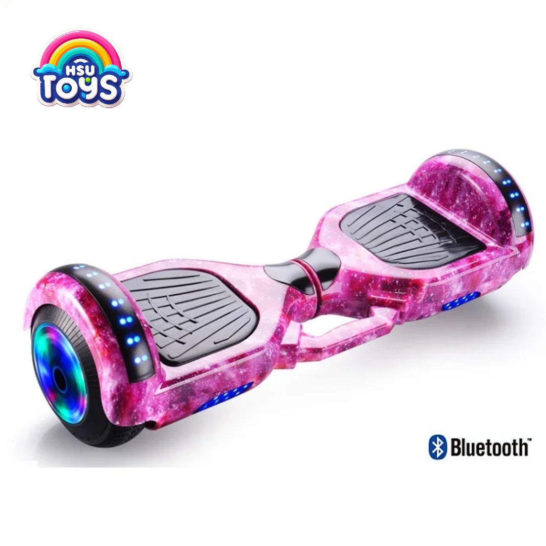 6.5" Aluminium Hoverboard – 36V, Alloy Rims, Colorful LED Lights | HsuToys